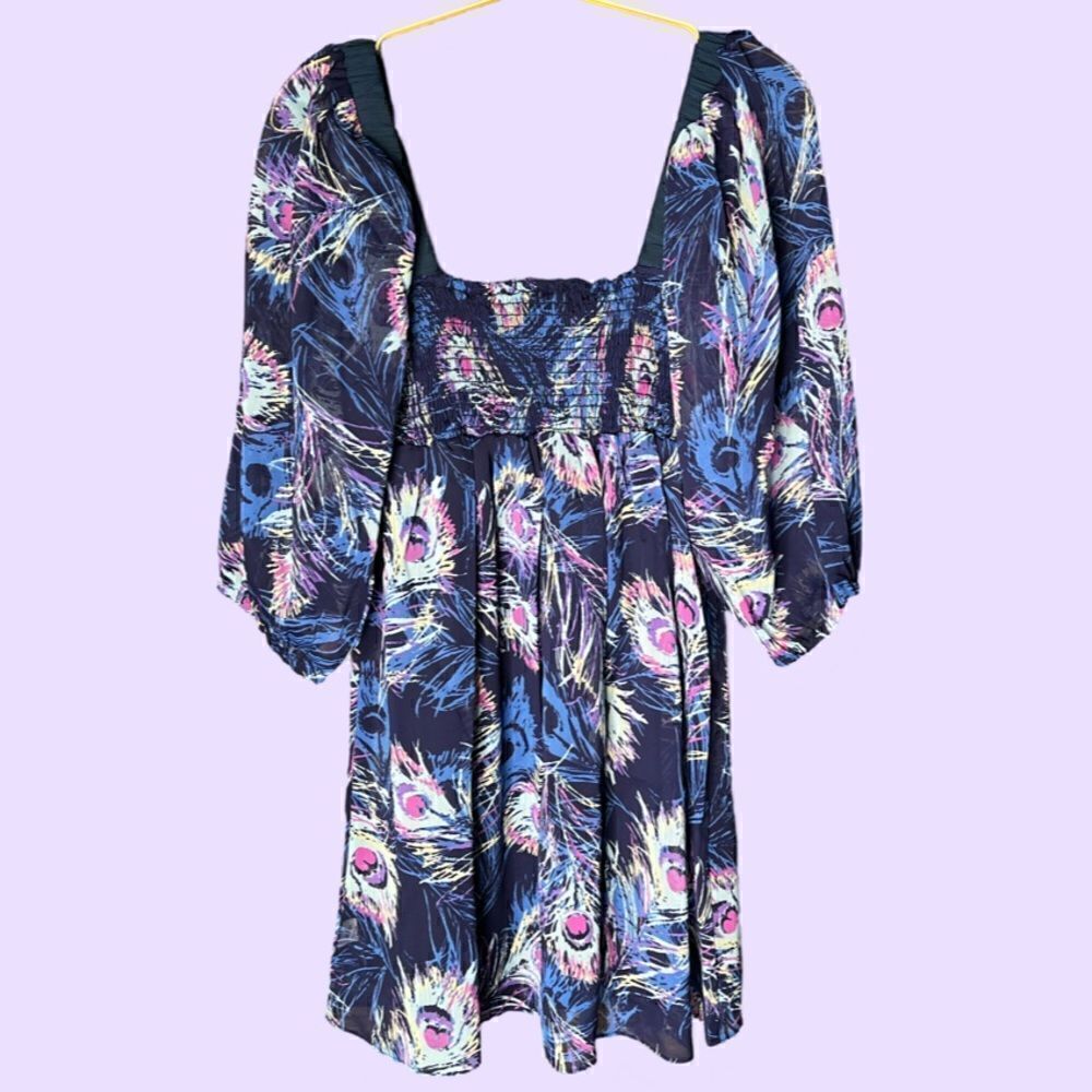 REVOLVE Three Eighty-Two Smocked, Puff Sleeve Min… - image 2